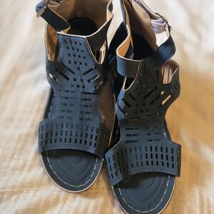 Stylish Navy Blue Sandals for Women